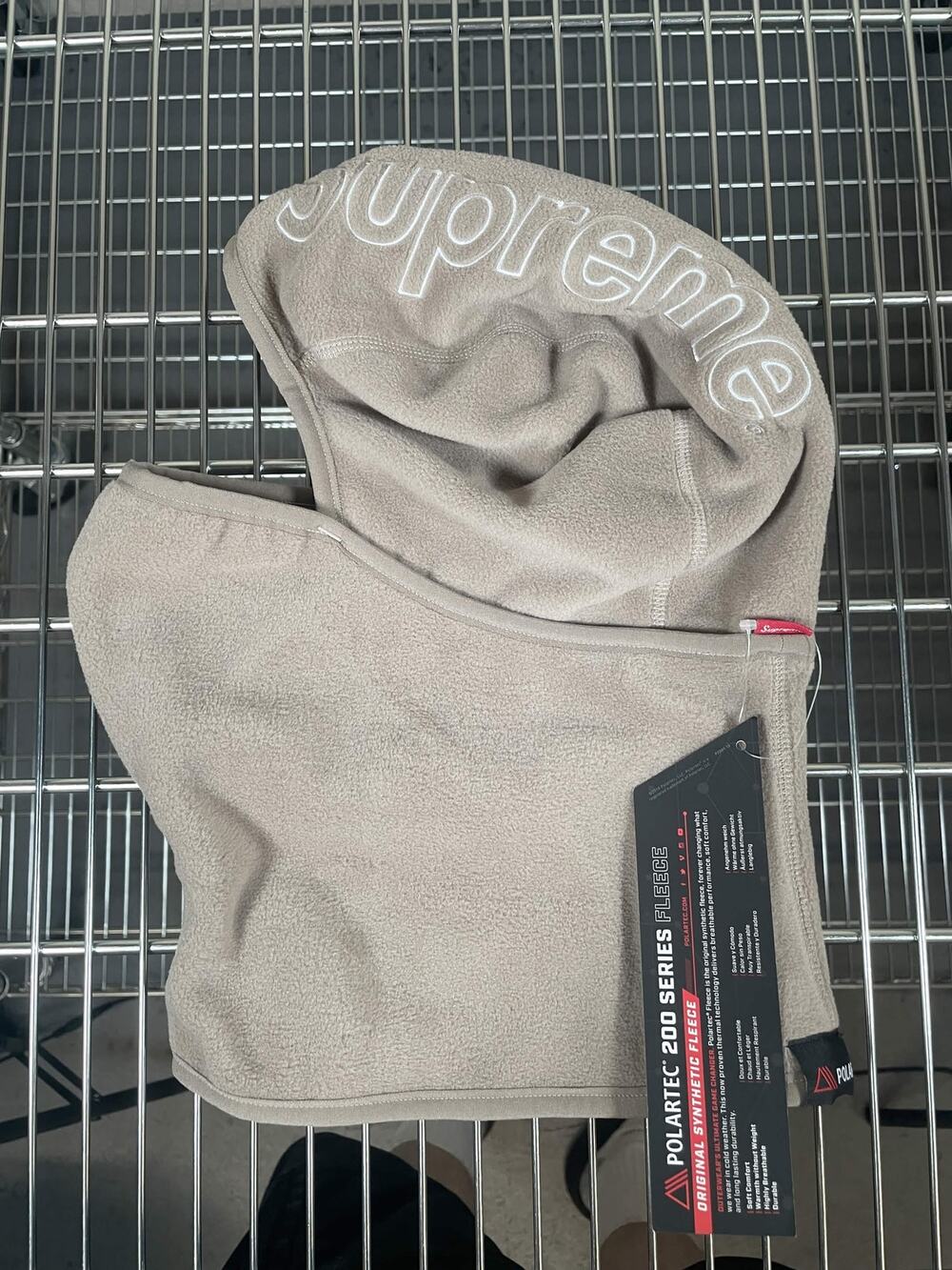 Supreme Polartec Balaclava (FW24) Taupe OS